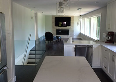 Kitchen living room renovation